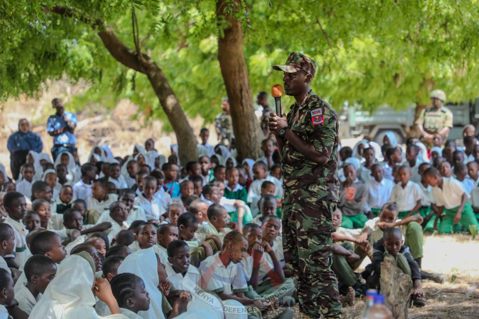 FROM SACRIFICE TO SMILES: JOINT KDF–U.S. OUTREACH SPARKS HOPE IN LAMU